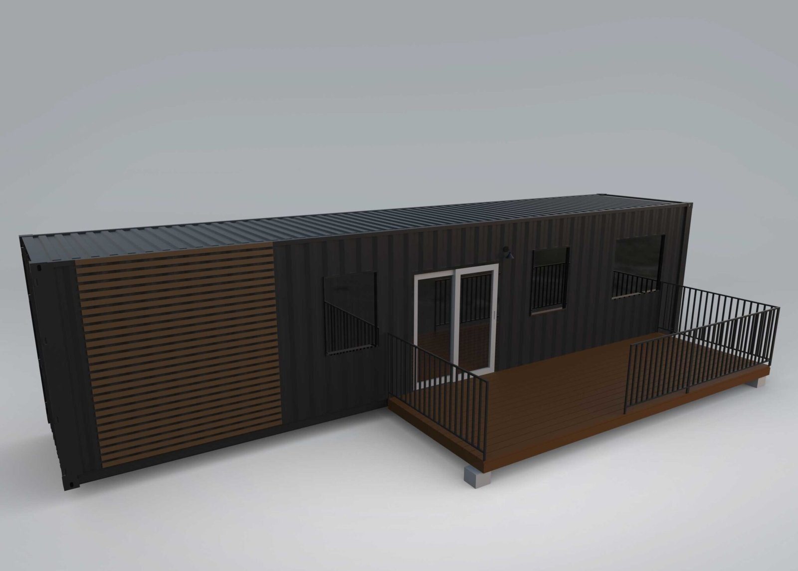40ft Kennedy Container Home – 1 Bed, 1 Bath – 40ft Kennedy Luxury Container Home | 1 Bed 1 Bath Prefab Shipping Container House — 40ft — new in new condition (19)