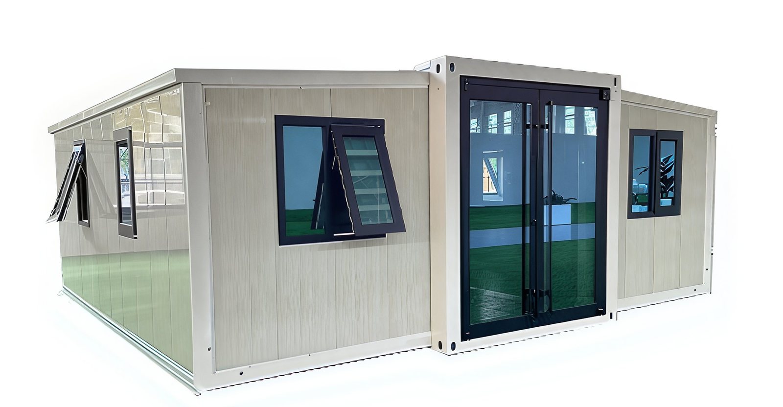 20ft Expandable Container Home – 2-Bedroom Beach-Side Cabin – 20FT Expandable Container Home — 2 Bedroom Beach-Side Cabin | 385 SF — 19ft 4in x 20ft 8in expanded — New in new condition (15)