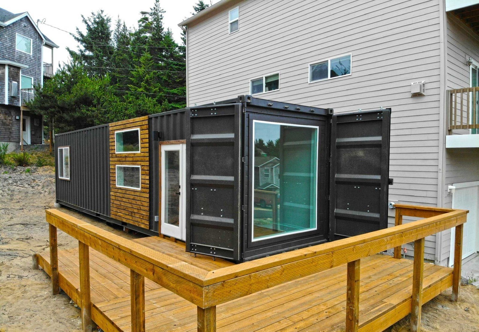40ft Kennedy Container Home – 1 Bed, 1 Bath – 40ft Kennedy Luxury Container Home | 1 Bed 1 Bath Prefab Shipping Container House — 40ft — new in new condition (3)