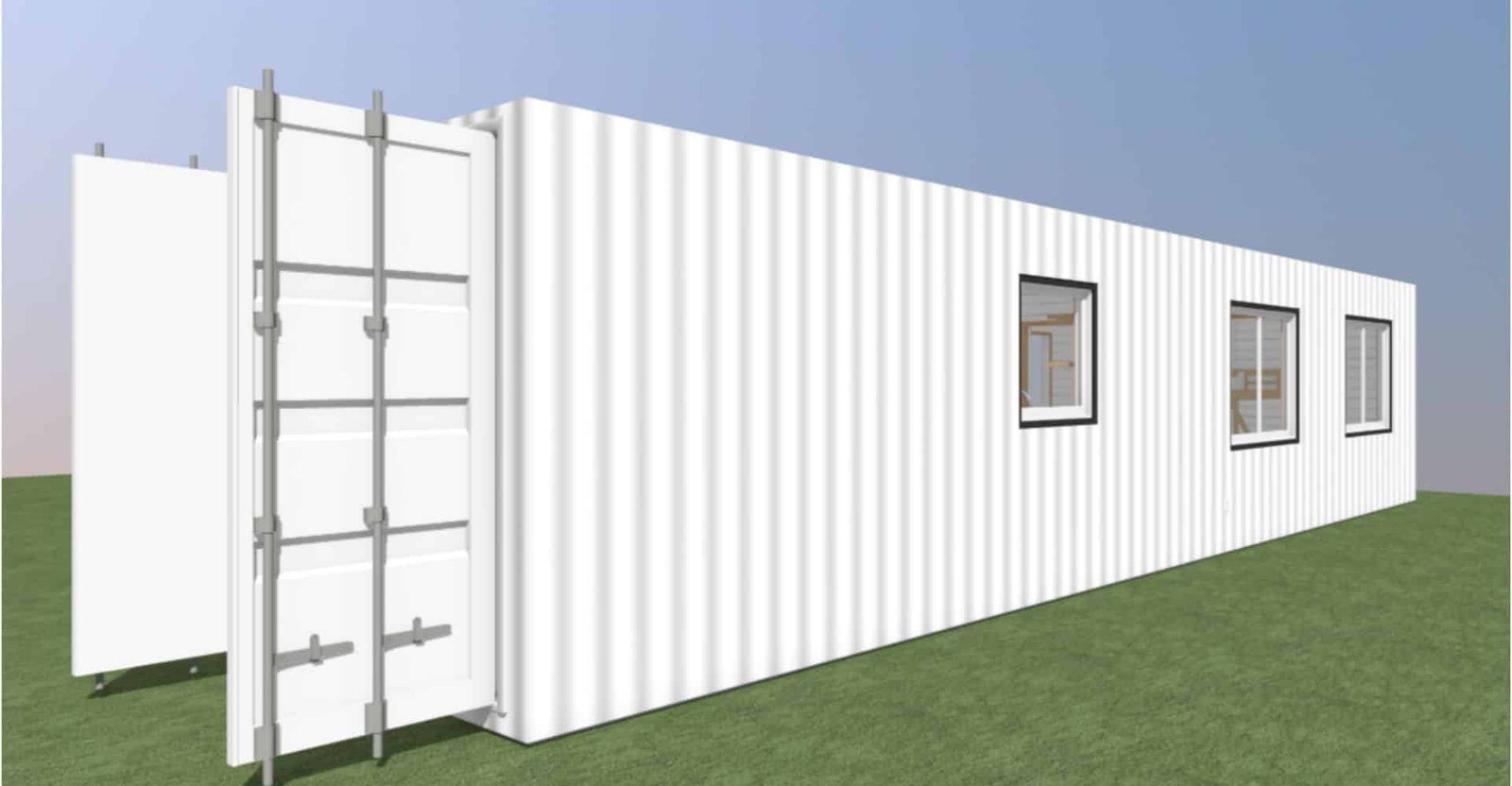 40ft + 20ft Container Home – The Fulton, 2 Bedrooms – Luxury 2 Bedroom Shipping Container Home | 40ft + 20ft Modern Container House | The Fulton — 20ft — new in new condition (11)