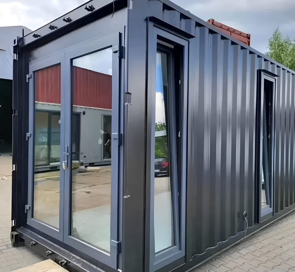 40ft Studio Container Home – Villa Design, Full Bath – 40ft Ready Made Villa Design Container House — 40ft — new in new condition (2)