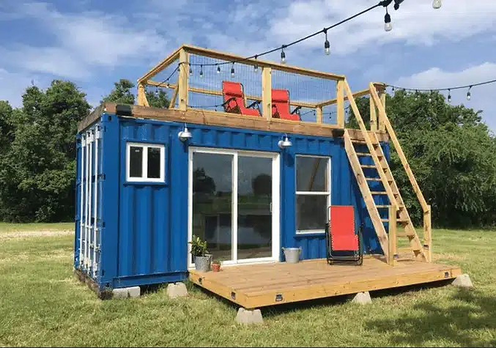 20ft Ezra Container Home – Open Layout, Full Bath – 20FT Ezra Modern Container Home | Turnkey Tiny House | Portable Prefab Container Home — 20ft — new in new condition (10)