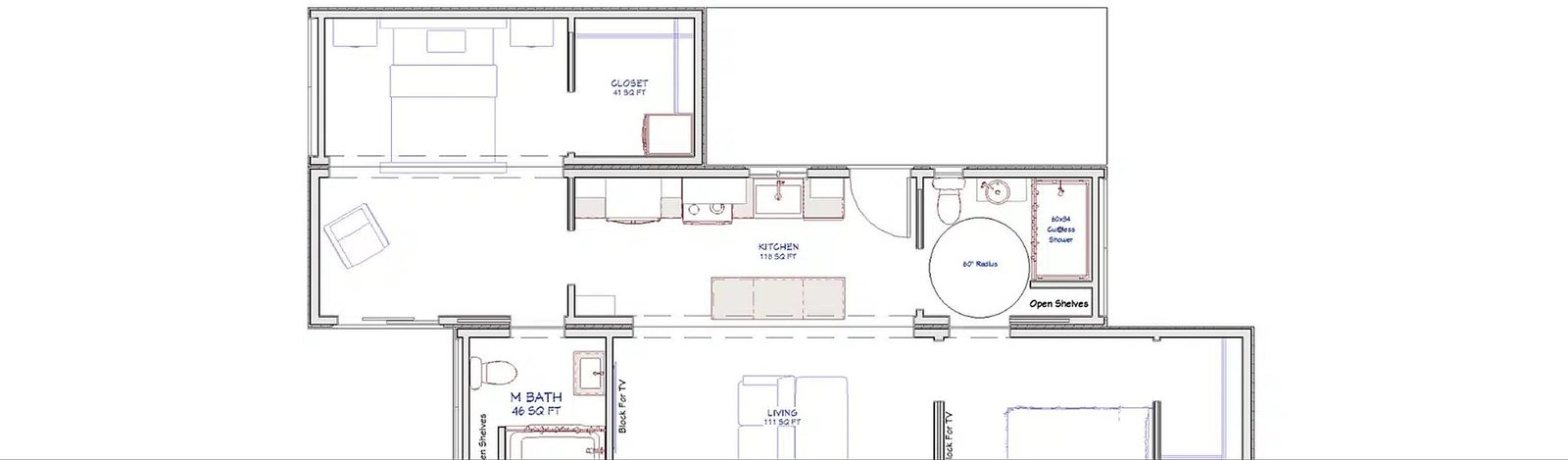3-Module Container Home – The Huntington, 2 Bedrooms – The Huntington – Luxury Two Bedroom Shipping Container Home | Two 40ft + One 20ft Container Home — 20ft — new in new condition (11)