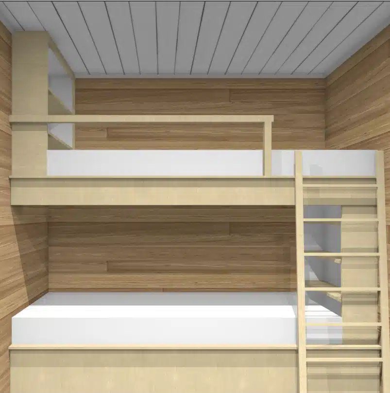 20ft Jack Container Cabin – Open Layout, Kitchenette & Bath – 20FT Jack Hunting Container Cabin | Off-Grid Container Home with Kitchen & Rooftop Deck — 20ft — new in new condition (14)