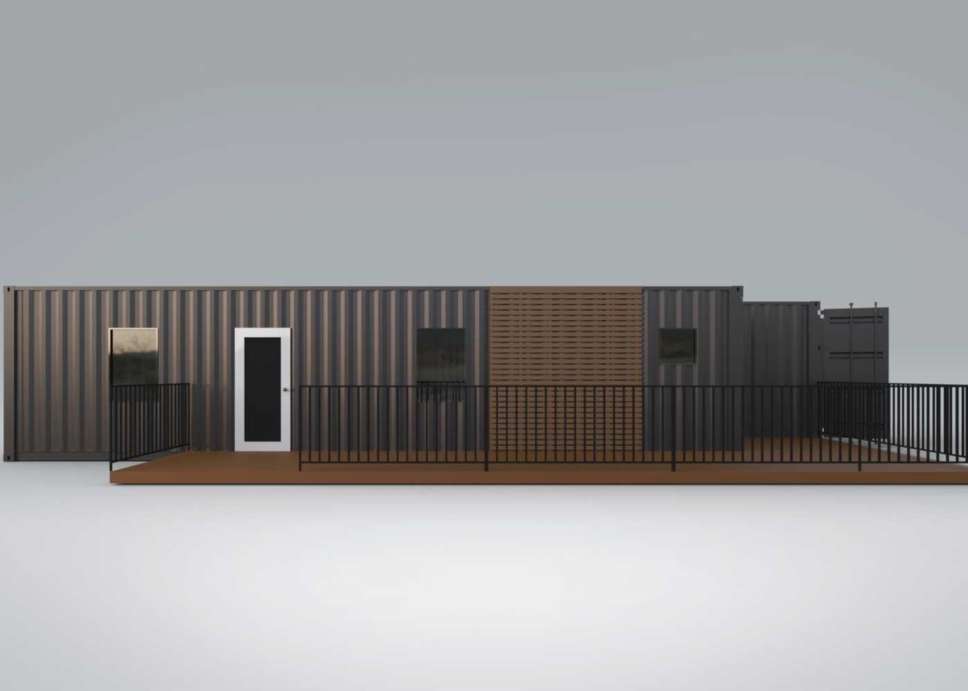 Two 40ft Container Home – The Clark, 2 Bedrooms – Luxury 2 Bedroom Shipping Container Home | The Clark | Two 40ft Containers — 40ft — new in new condition (3)