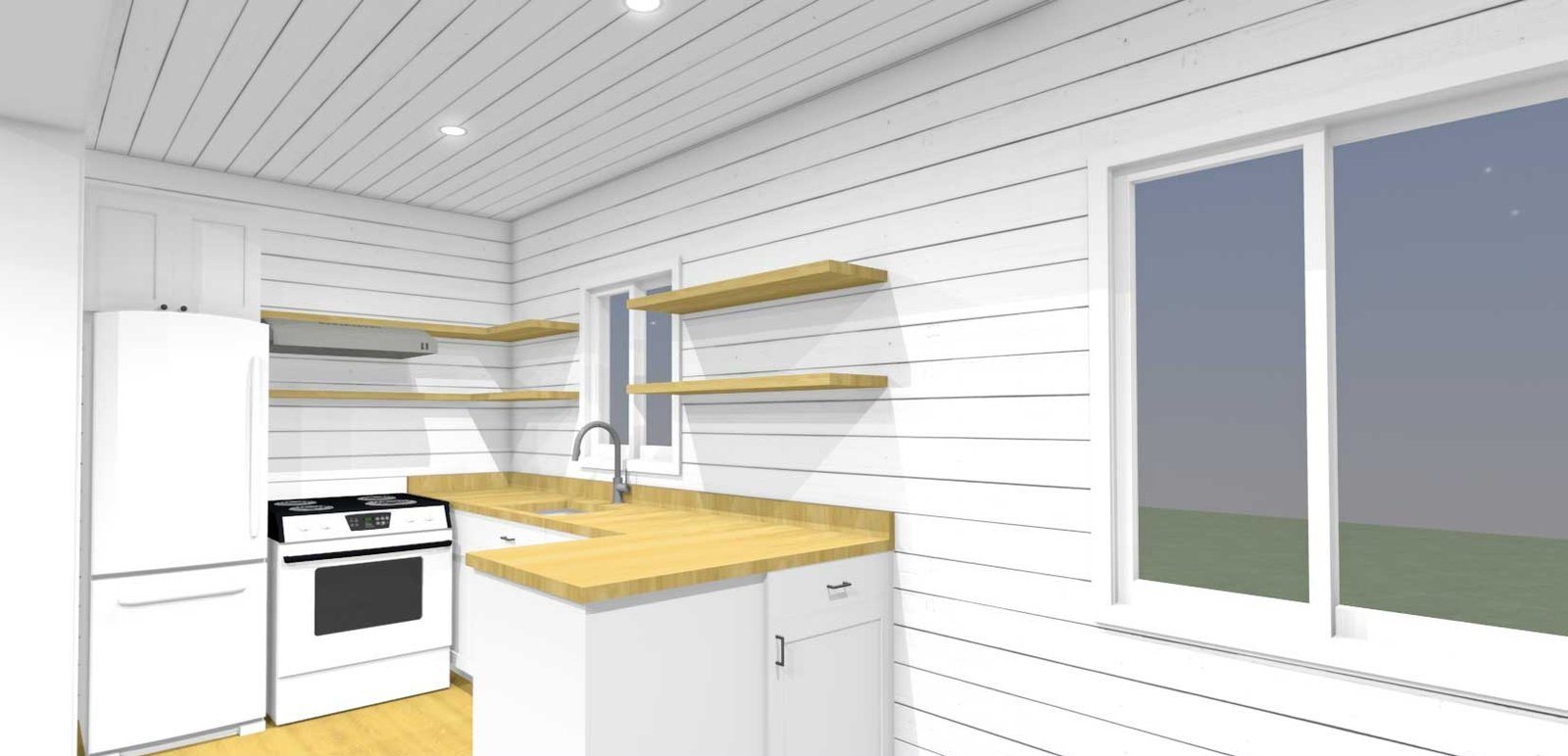 Two 40ft Container Home – The Clark, 2 Bedrooms – Luxury 2 Bedroom Shipping Container Home | The Clark | Two 40ft Containers — 40ft — new in new condition (6)