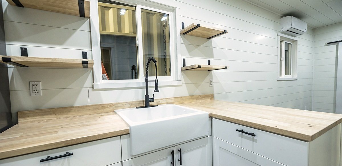 40ft Kennedy Container Home – 1 Bed, 1 Bath – 40ft Kennedy Luxury Container Home | 1 Bed 1 Bath Prefab Shipping Container House — 40ft — new in new condition (7)