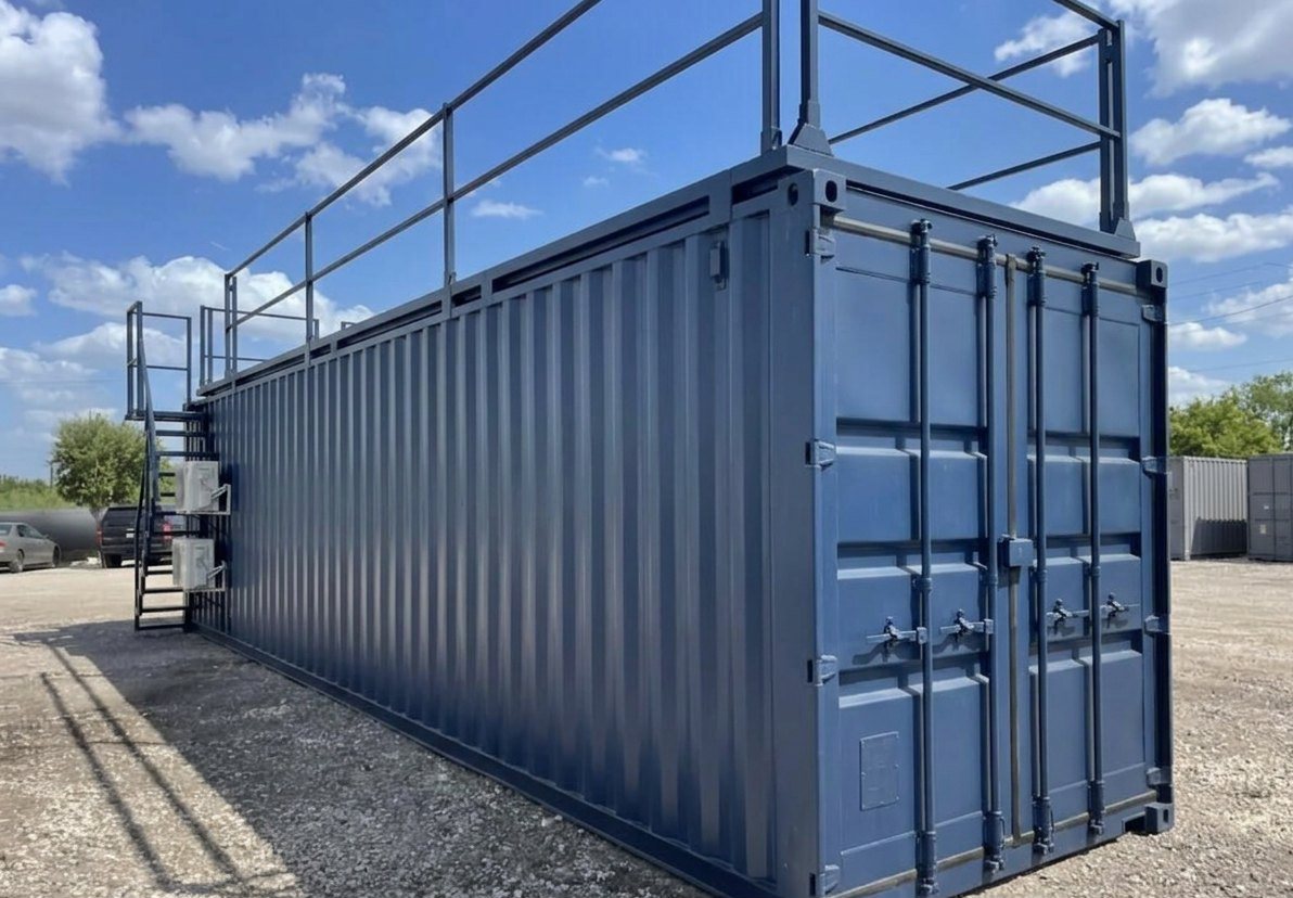 40ft 1-Bedroom High Cube Container Home – Rooftop Deck – Customized 40ft Shipping Container Made into Luxurious 1 Bedroom — 40ft — new in new condition (5)