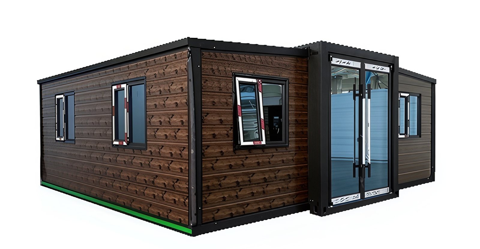 20ft Expandable Container Home – 2-Bedroom Beach-Side Cabin – 20FT Expandable Container Home — 2 Bedroom Beach-Side Cabin | 385 SF — 19ft 4in x 20ft 8in expanded — New in new condition (18)