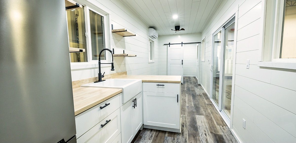 40ft Kennedy Container Home – 1 Bed, 1 Bath – 40ft Kennedy Luxury Container Home | 1 Bed 1 Bath Prefab Shipping Container House — 40ft — new in new condition (6)