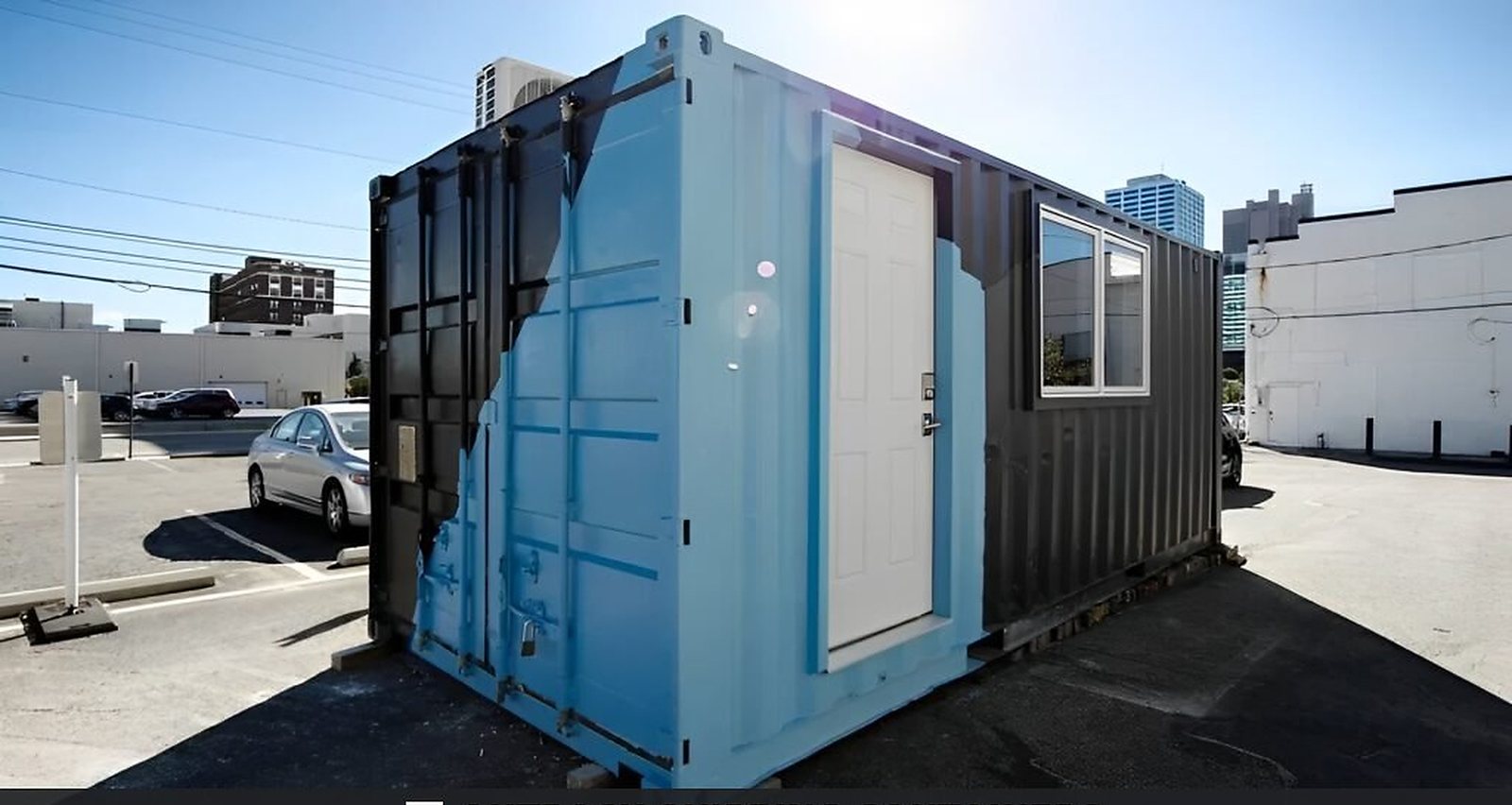 20ft Container Home – Murphy Bed & Kitchenette – Fully Equipped 20ft Shipping Container Home — 20ft — new in new condition